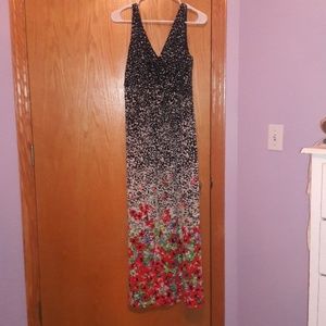 Chaps flowered dress